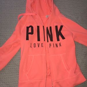 ✰ neon pink VS sweater ✰